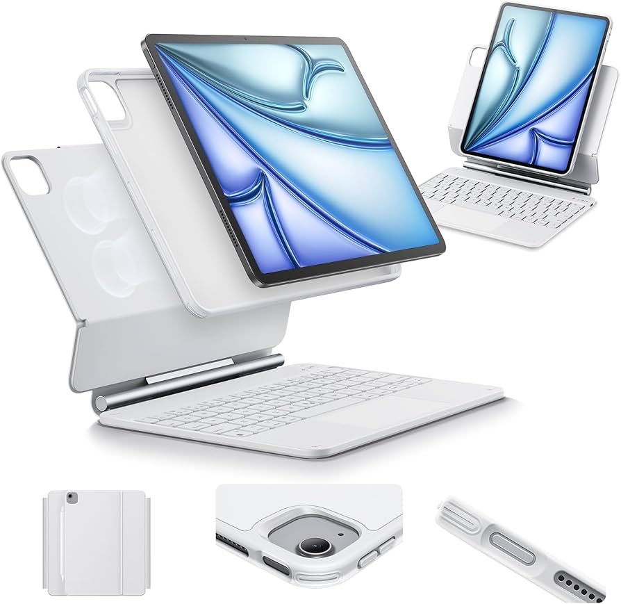 Amazon.com: ESR iPad Air 11 Inch Case with Keyboard (M3/M2, 2025