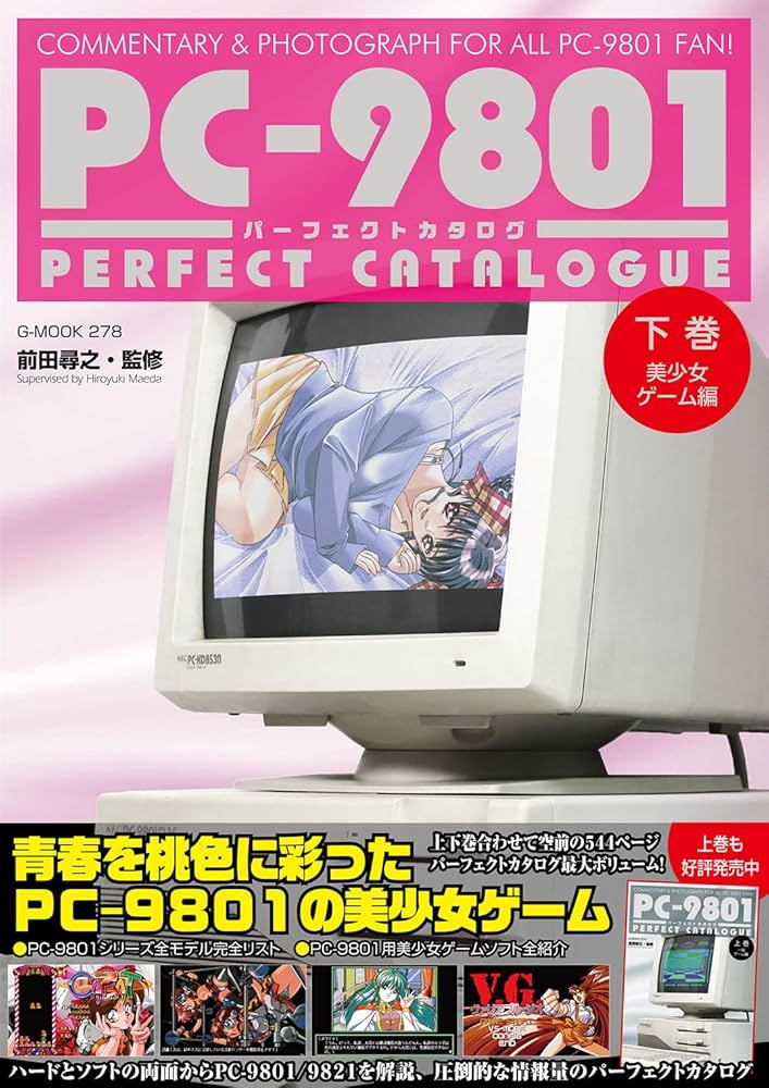 PC-9801パーフェクトカタログ （下巻 美少女ゲーム編） (G-MOOK