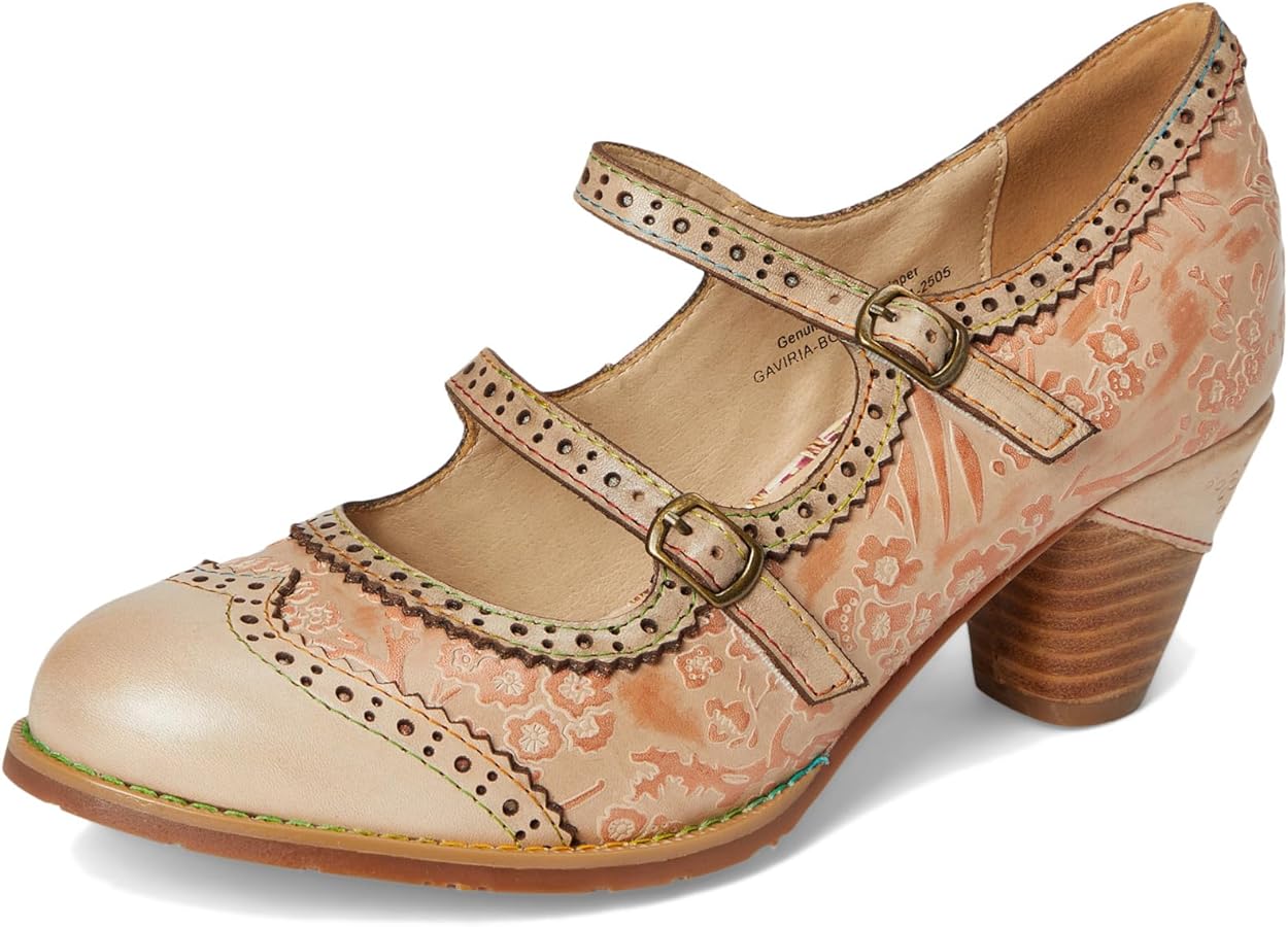Amazon.com | Spring Step L'Artiste Gaviria Mary Jane Heels