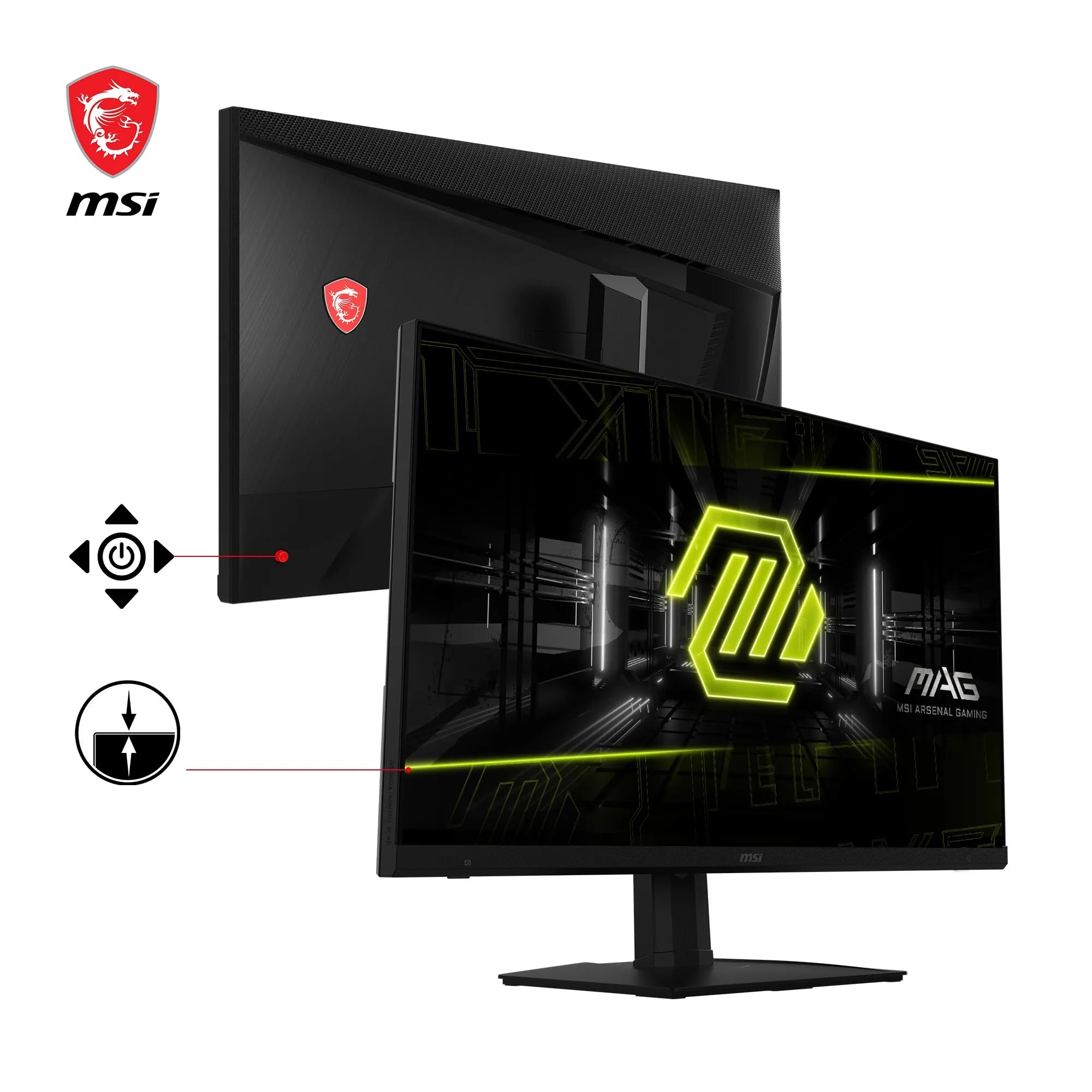 MSI MAG 322UPF 32 Inch 4K Gaming Monitor - UHD 3840 x 2160, Rapid
