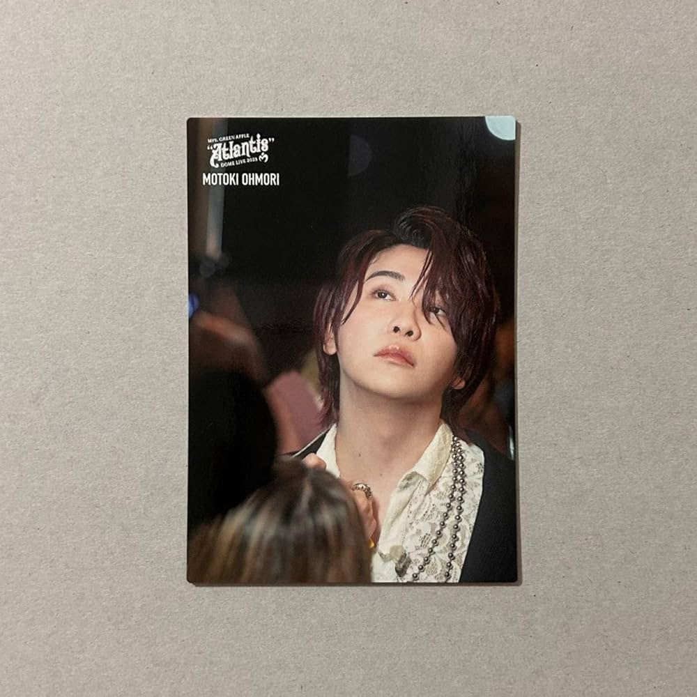 最終値下げ】 大森元貴 レアフォトカード 049 原宿 ポップアップ 2026