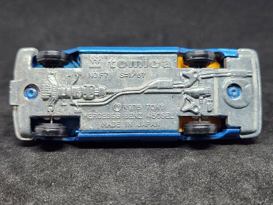 Amazon | トミカ 赤箱 87 メルセデスベンツ450SEL 日本製 | ミニカー