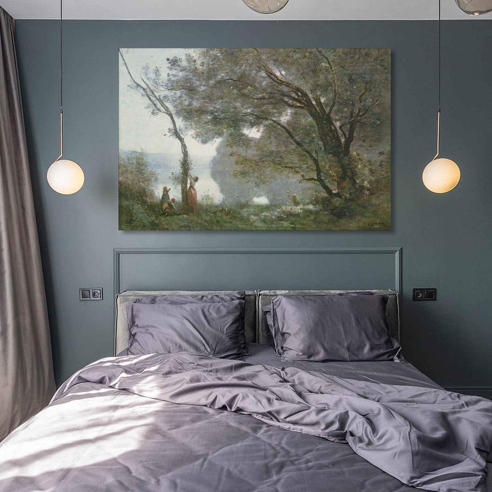 Amazon.co.jp: Jean Baptiste Camille Corotアートポスタージャン