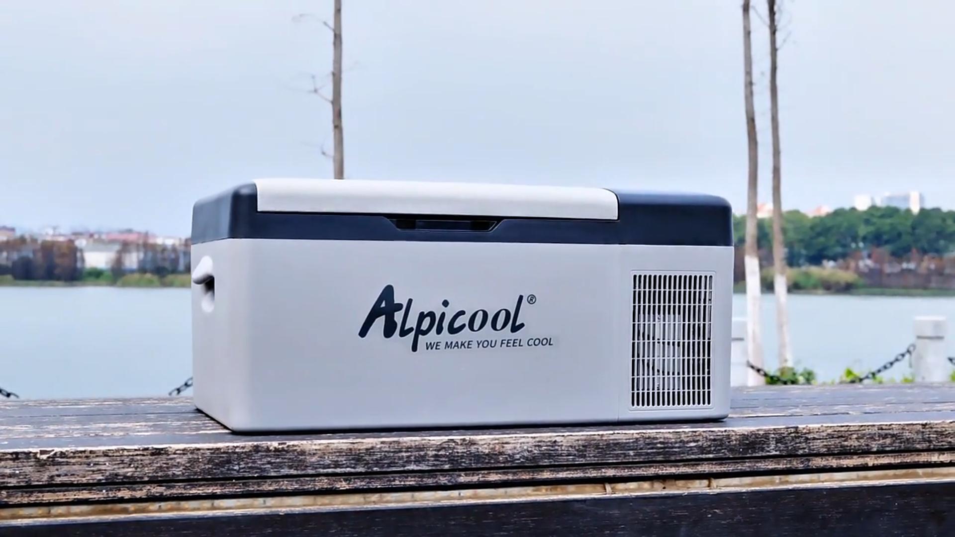 Amazon.co.jp: Alpicool ポータブル冷蔵庫 車載冷蔵庫 車載冷蔵冷凍庫