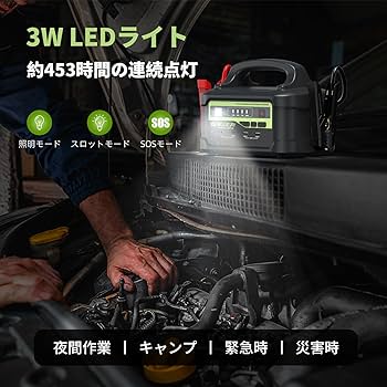 Amazon | YESPER ジャンプスターター 12V/24V車用 プロ 大型トラック