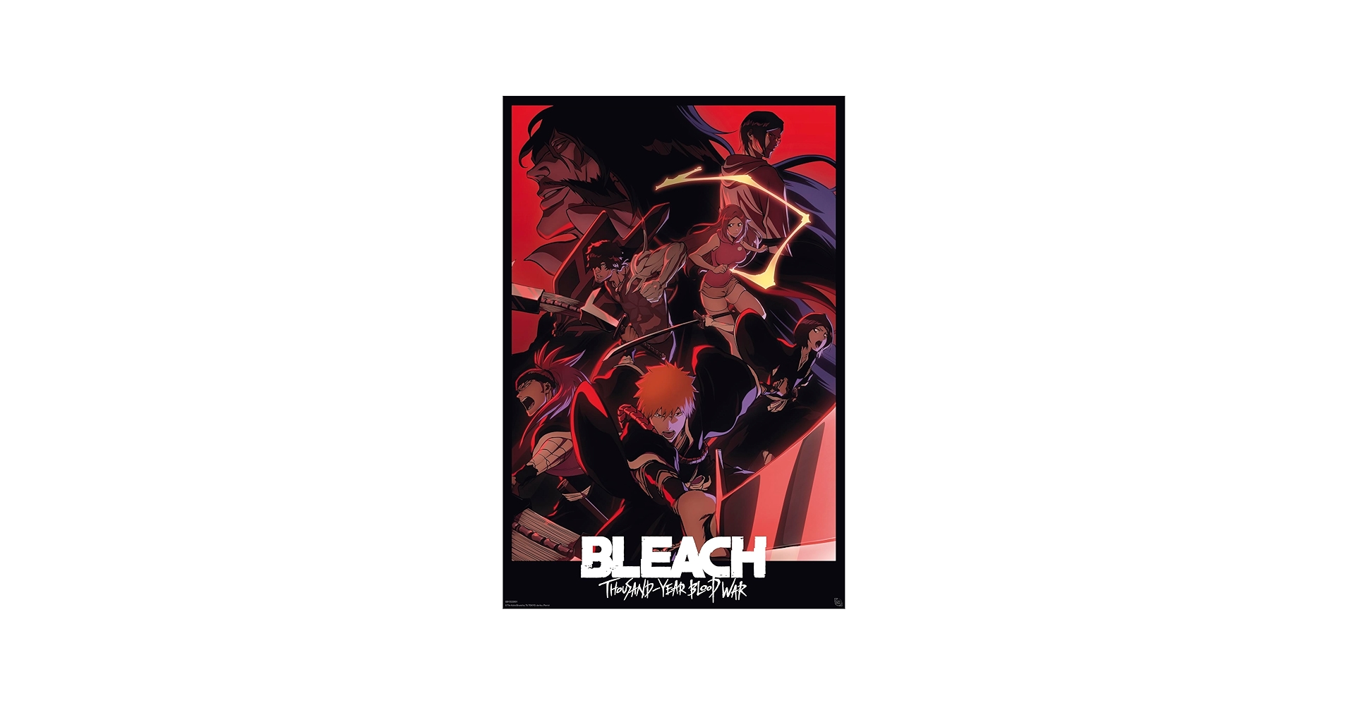 Amazon.com: GB eye - BLEACH TYBW Poster Key Art Group (91.5 x 61