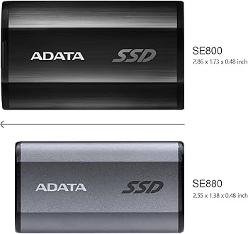 Amazon.com: ADATA SE880 - 500GB Portable External SSD - Secure