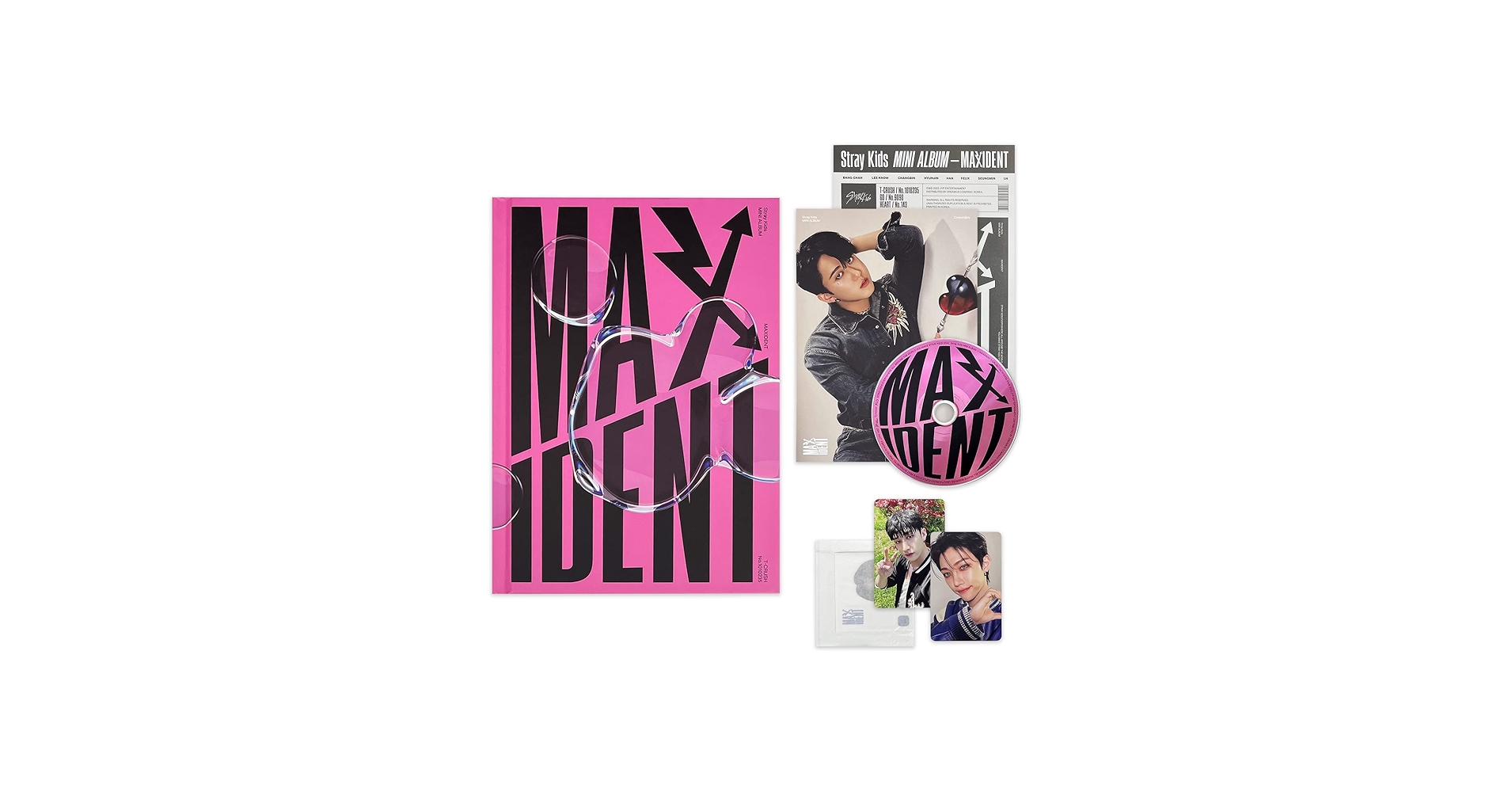 Amazon.com: STRAY KIDS - Mini Album [MAXIDENT] (T-CRUSH Ver