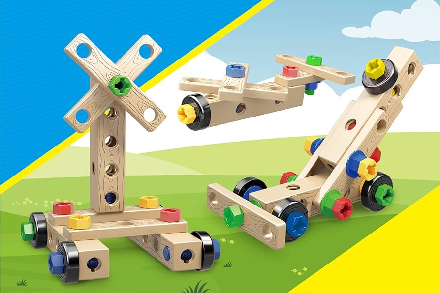 Amazon.co.jp: HAC 工具で作る!組立てブロック36P HAC2959 : おもちゃ