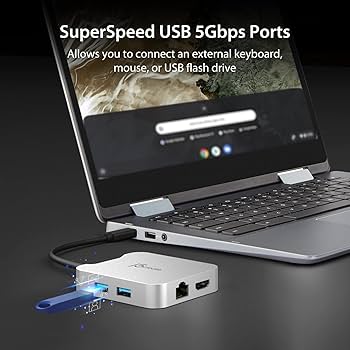 Amazon.com: j5create USB C Hub - 4K 60Hz HDMI, 100W PD, 2 x USB-A