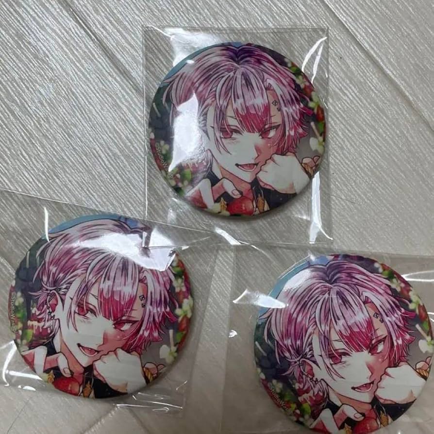 Amazon.co.jp: 悪魔執事と黒い猫 あくねこ 缶バッジ いちご アモン 3点