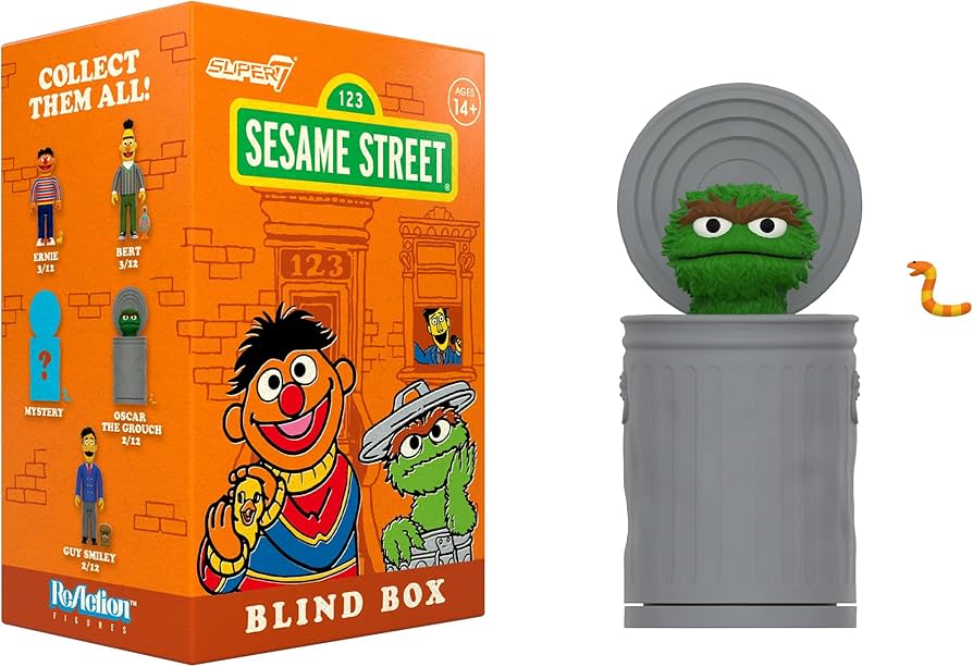 Amazon.co.jp: Super7 セサミストリート ブラインドボックス ウェーブ