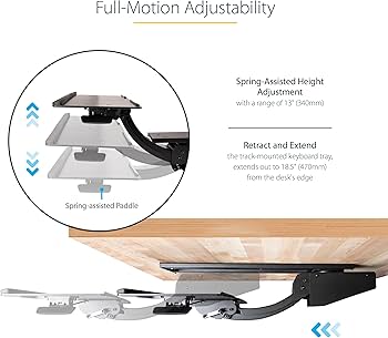 Amazon.co.jp: スターテック StarTech.com スライド式キーボードトレイ
