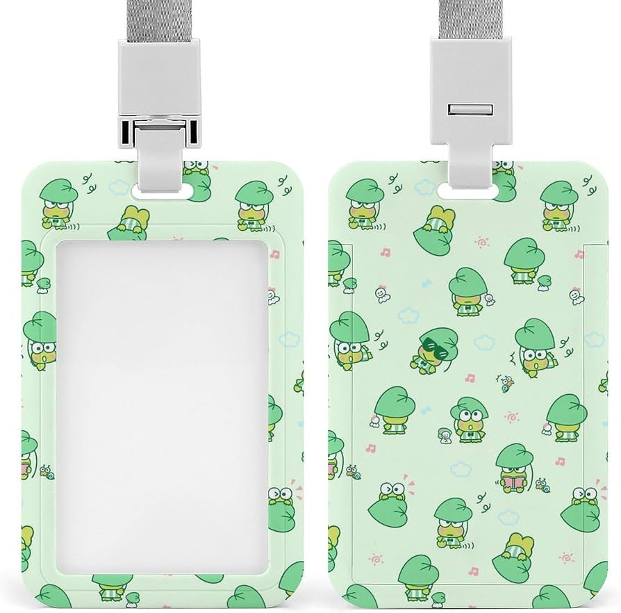 Amazon.co.jp: けろけろけろっぴ Idカードケース 縦型 人気 社員証