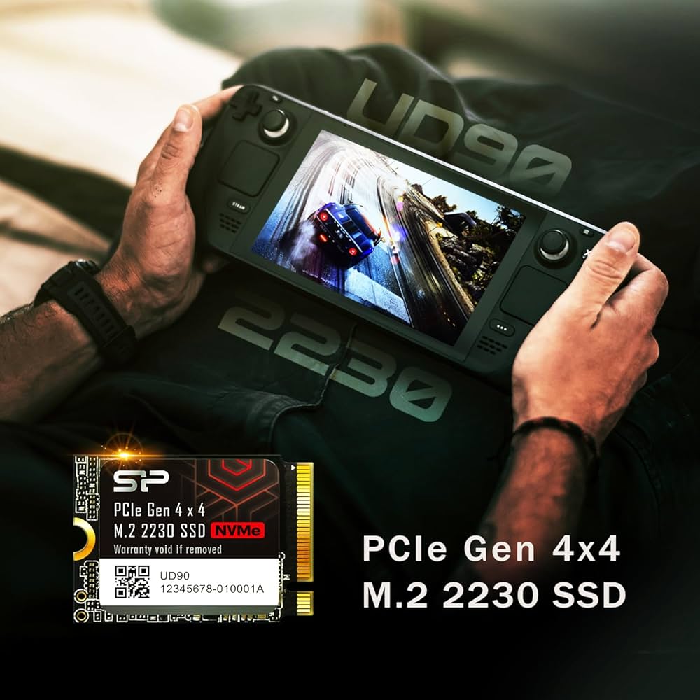 Amazon | シリコンパワー 1TB NVMe 4.0 Gen4 PCIe M.2 2230 SSD R/W