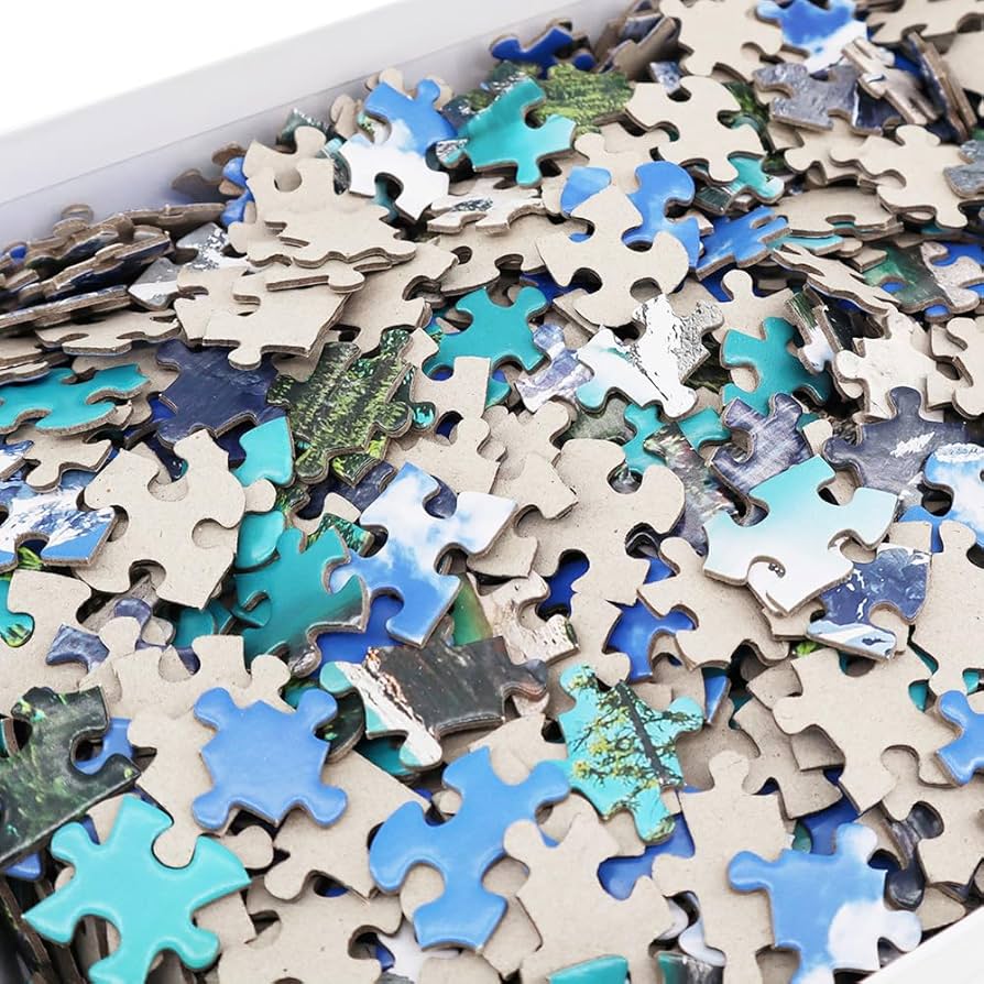 Amazon.com: BEDUKE Jigsaw Puzzles for Adults 1000 Pieces Banff