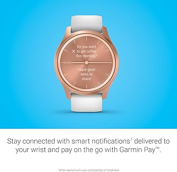 Amazon.com: Garmin vivomove Style, Hybrid Smartwatch with Real