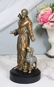 Amazon.co.jp: Ebros Gift 聖カトリック アッシジの聖フランチェスコ