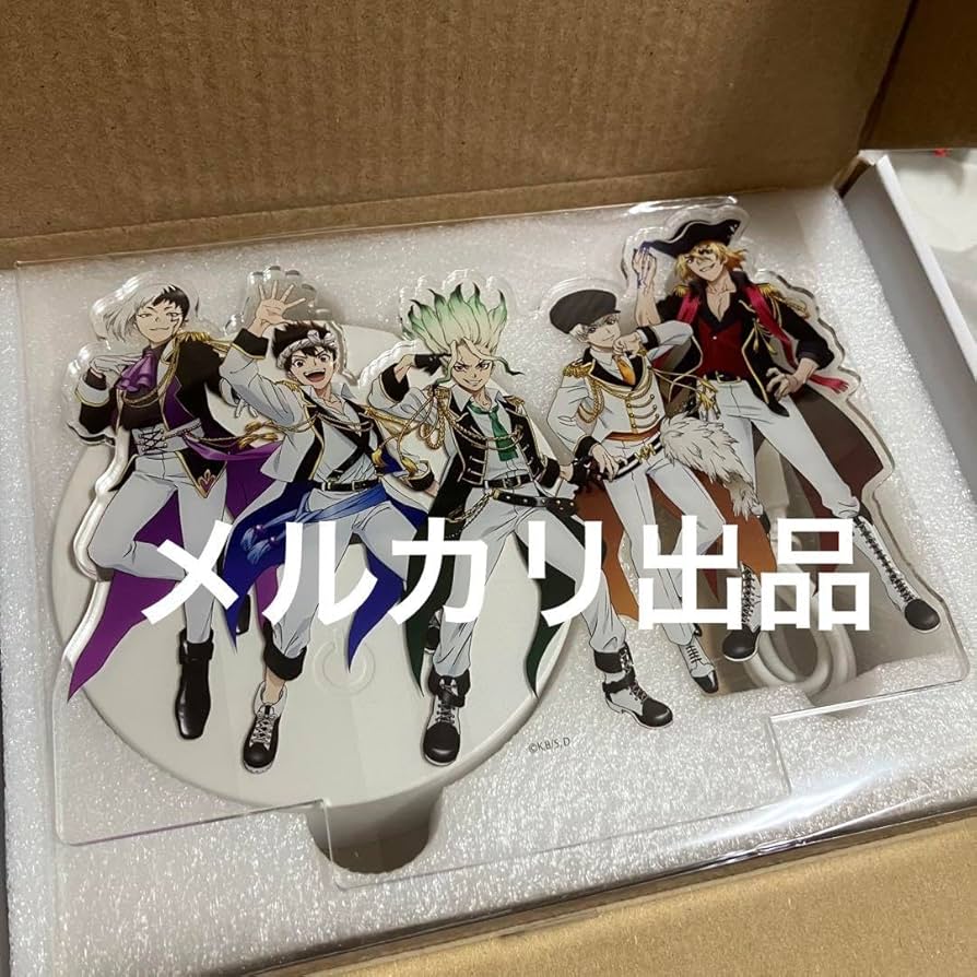 Amazon.co.jp: アイドル アクスタ 石神千空 あさぎりゲン 七海龍水 dr