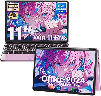 Amazon.co.jp: 【Office 2024搭載】 2in1ノートパソコン 10.95インチ