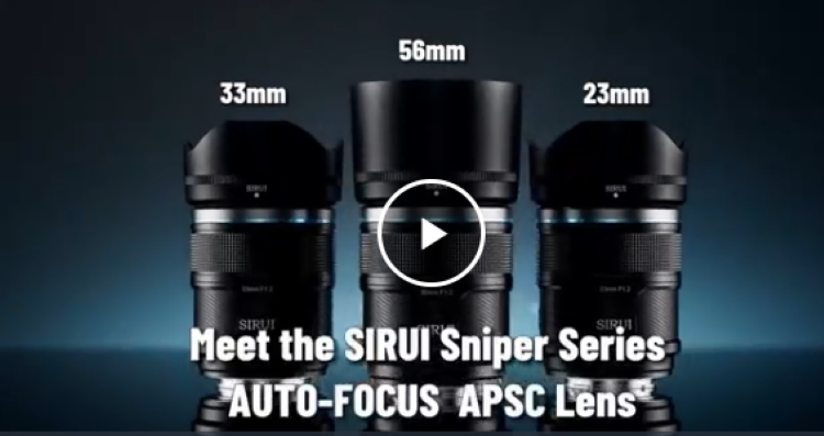 Amazon.com : SIRUI Sniper 56mm Autofocus Lens, F1.2 Wide Angle APS