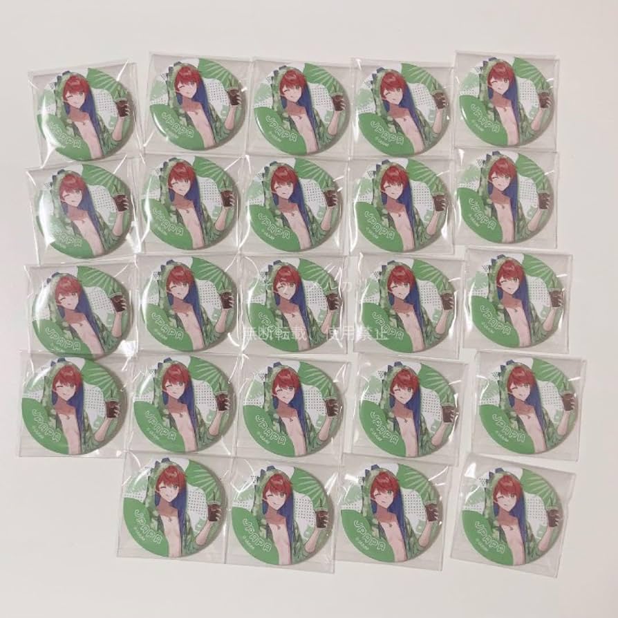 Amazon.co.jp: カラフルピーチ じゃぱぱ サマランコラボ 缶バッジ 24点