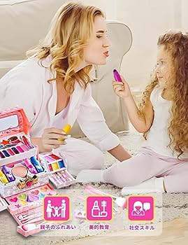 Amazon | Opard 水で落ちる！ かわいいメイクセット女の子