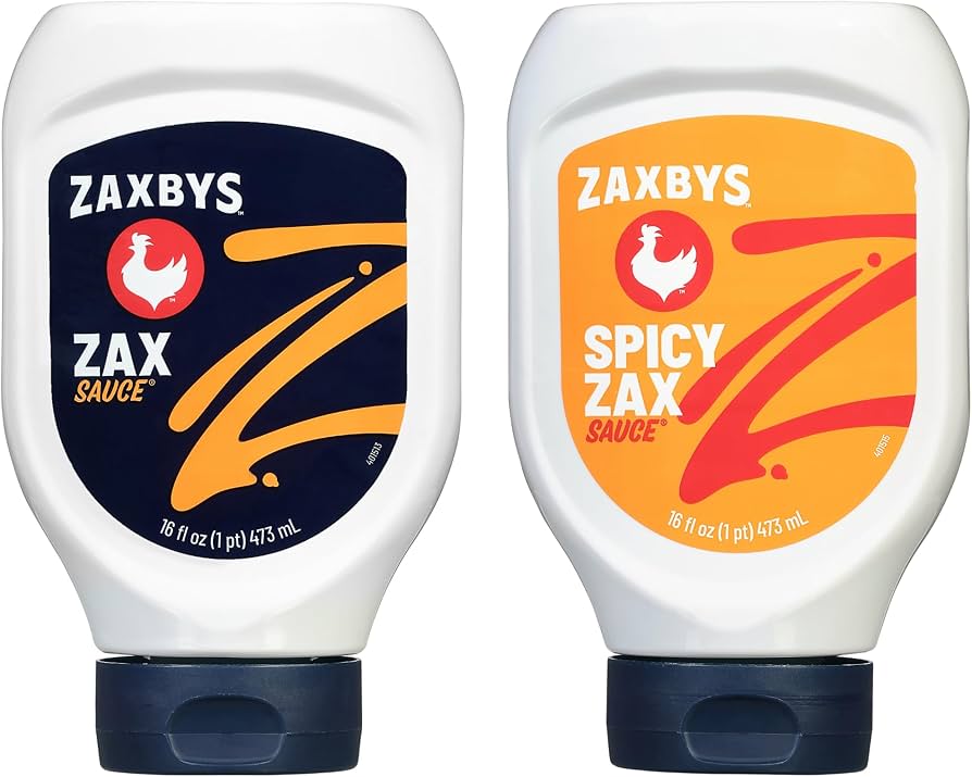 Amazon.com : Zaxbys Sauce- Zax Sauce, Hot Sauce, Burger Sauce, BBQ