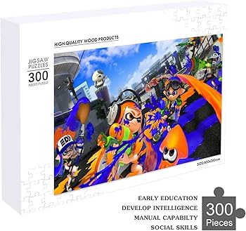 Amazon.co.jp: スプラトゥーン ジグソー パズル 300/500/1000 ピース