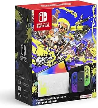 Amazon.co.jp: 【整備済み品】 Nintendo Switch(有機ELモデル) スプラ