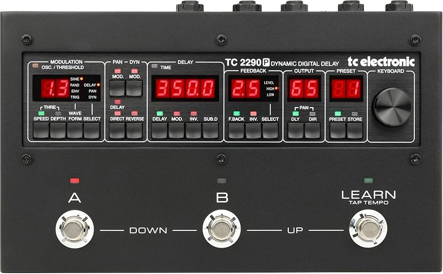 Amazon.com: TC Electronic 2290 Dynamic Digital Delay Pedal