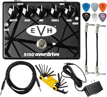 Amazon.com: MXR EVH5150 Overdrive Distortion Electric Guitar