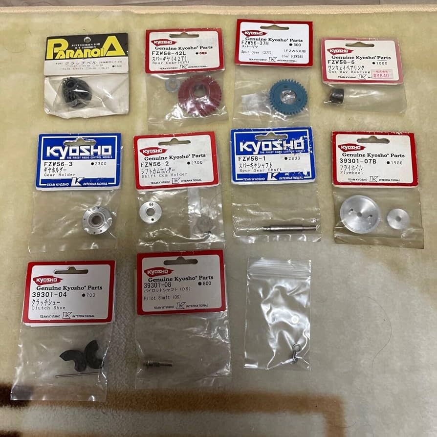 Amazon.co.jp: Paranoia kyosho 1/10 エンジン スーパーテン FW04