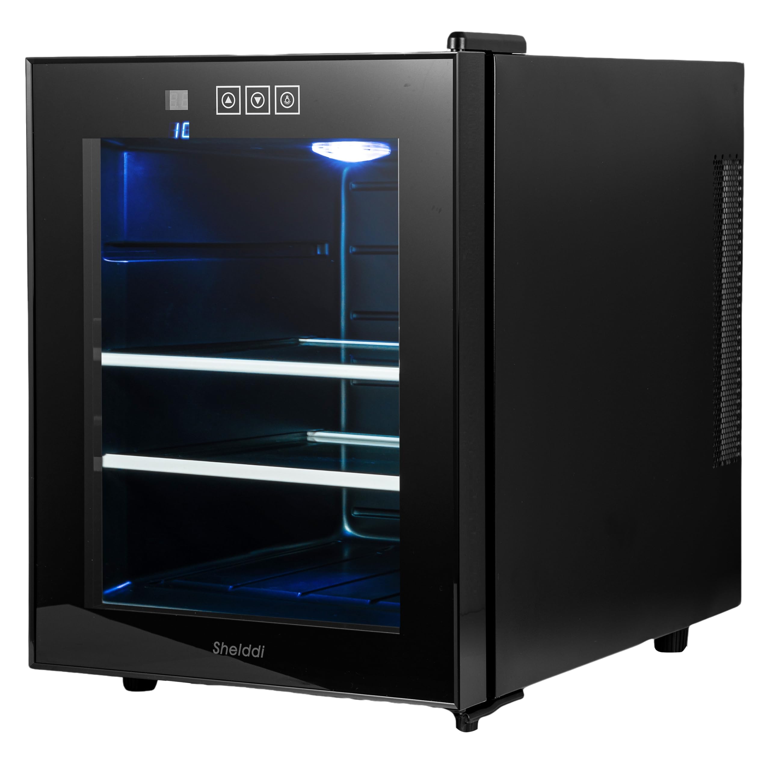 冷却ファン付き小型冷蔵庫✨led