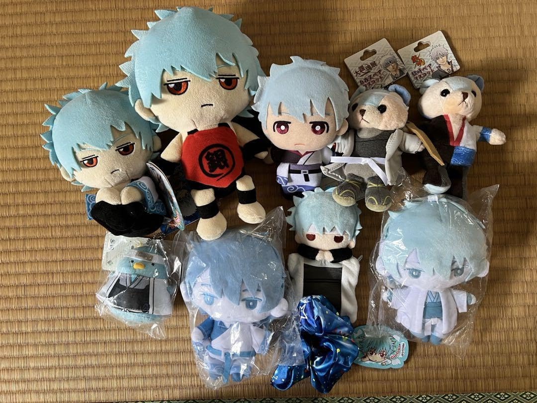 Amazon.co.jp: 銀魂 坂田銀時 ぬいぐるみ 10点以上 おまけ : おもちゃ