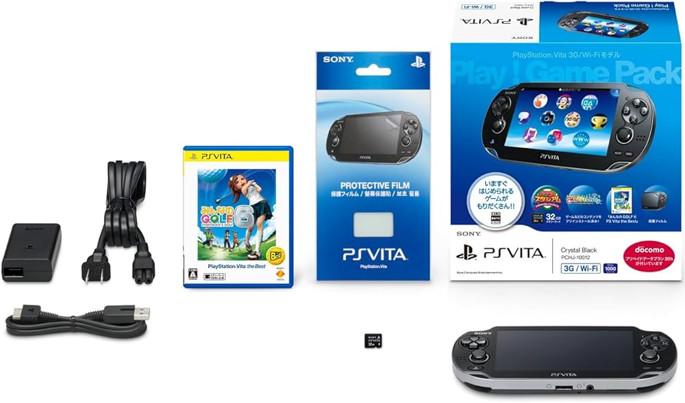 Amazon | PlayStaiton Vita 3G/Wi-Fiモデル Play! Game Pack (PCHJ