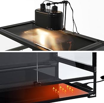 Amazon | 182L 爬虫類 飼育ケージ 折りたたみ式 グラステラリウム W90