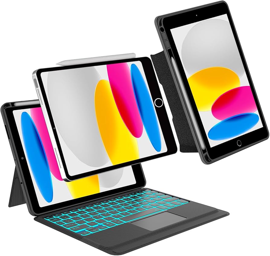 Amazon | 高級版「横/縦両方対応」iPad 第11世代 (A16) キーボード