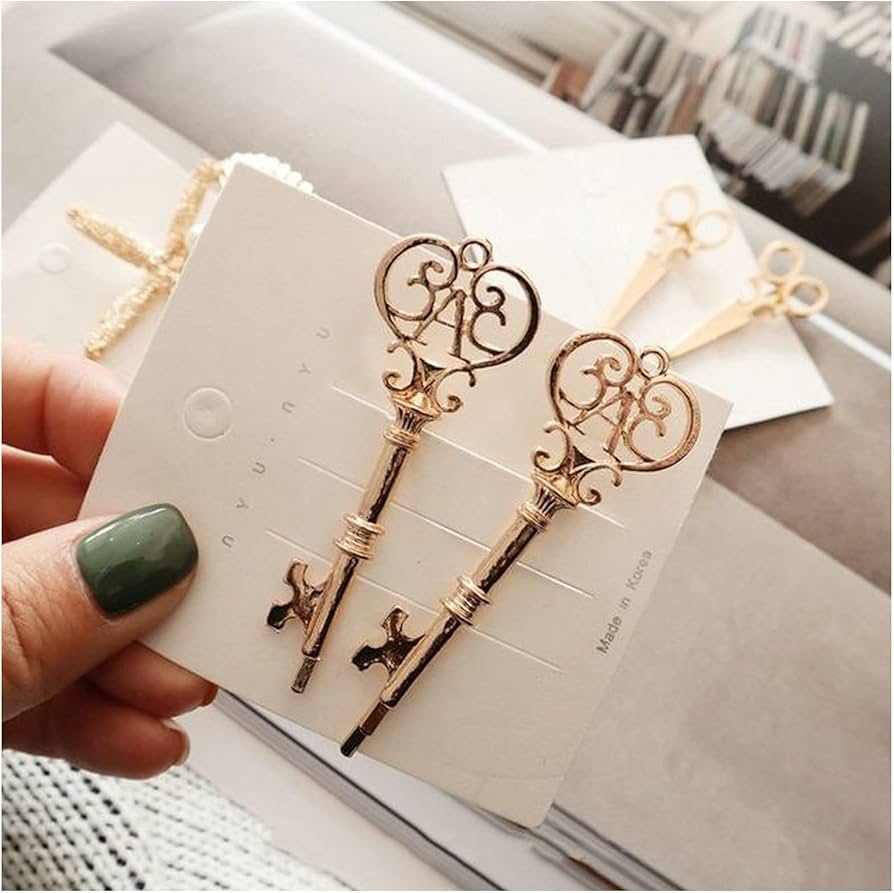 Amazon.co.jp: ヘアピン 2PCSクリエイティブヒトデのハサミシェイプ