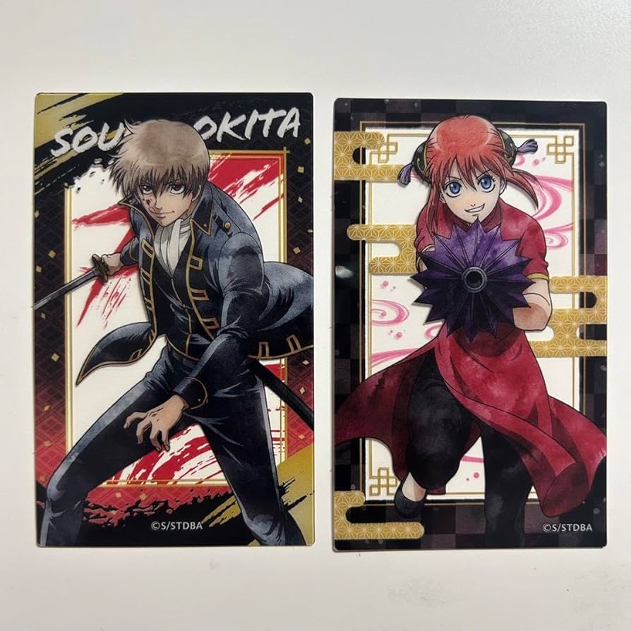 Amazon.co.jp: 銀魂 アクリルカード 沖田 神楽 : ホビー