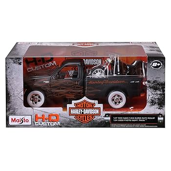 Amazon.com: Maisto – 32181bk – Vehicle Miniature – Model Harley