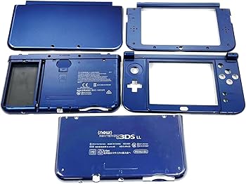 Amazon.co.jp: ブルーカラー 3DSLL エクストラハウジングケースシェル