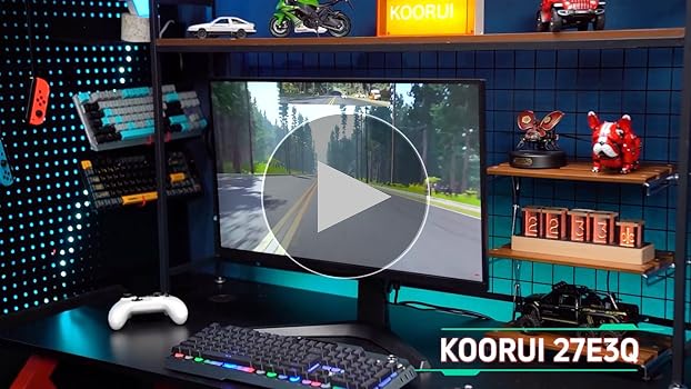 Amazon.co.jp: KOORUI ゲーミングモニター 27インチ モニター 170Hz