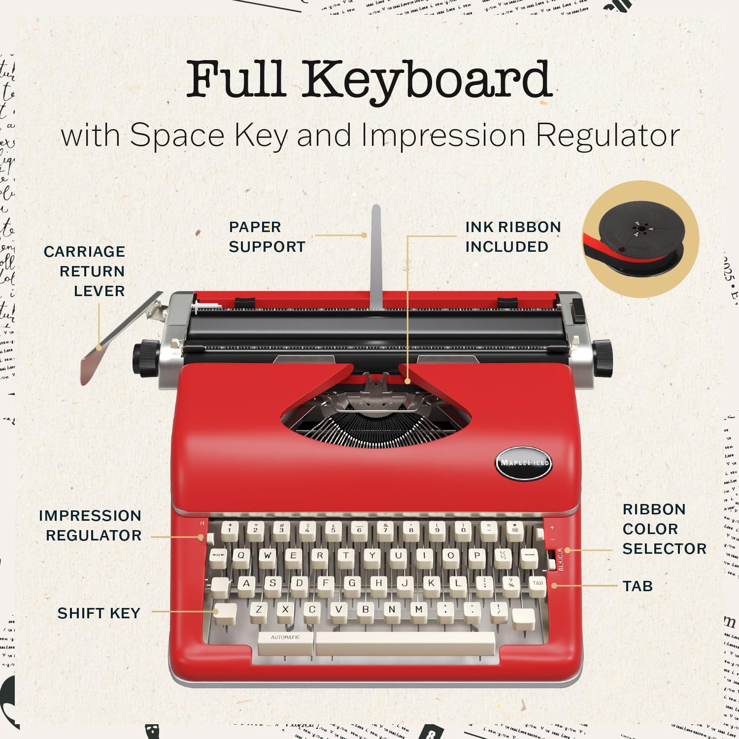 Amazon.co.jp: 手動タイプライターマシン - ヴィンテージタイプ