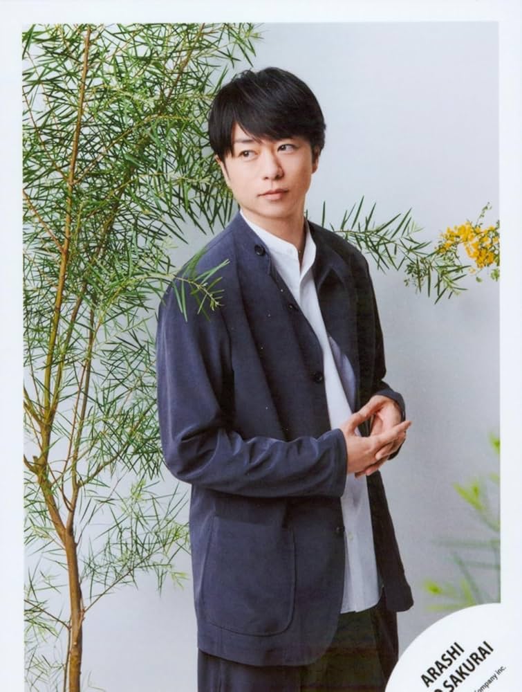 櫻井翔 嵐 ARASHI 公式写真 Jロゴ ソロ 混合 3枚 櫻井翔 嵐 ARASHI