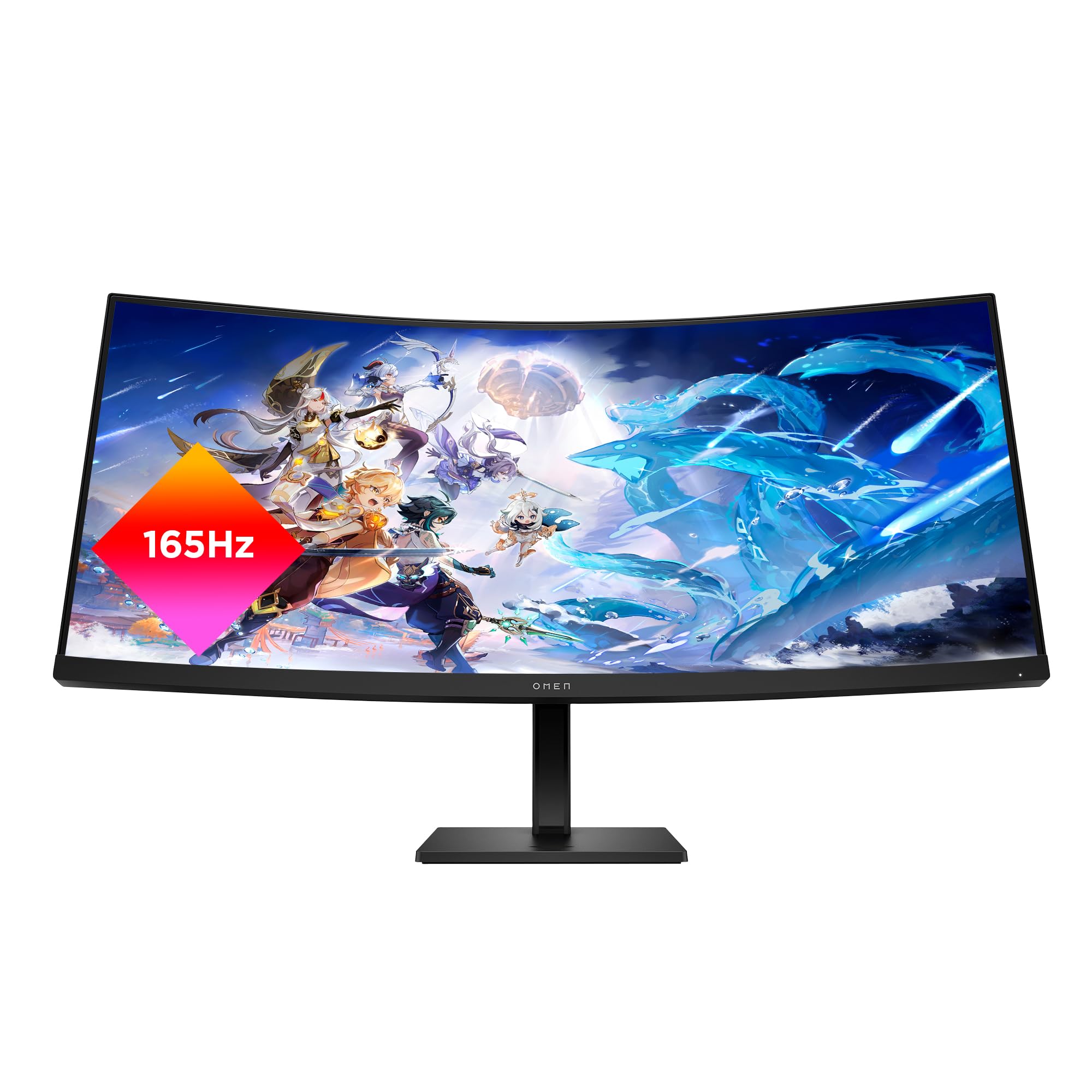 Amazon.com: HP OMEN 34c QHD 165Hz Curved Gaming Monitor, WQHD