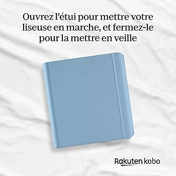 Kobo Libra Colour SleepCover Case | Sand Beige Notebook | Sleep