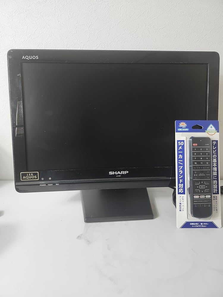 Amazon | シャープ 19V型 ハイビジョン 液晶テレビ ブラック AQUOS LC