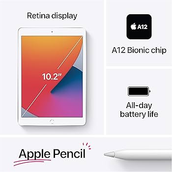 iPad (8th Gen.) - 128GB - WiFi - Gold (Renewed Premium) : Amazon