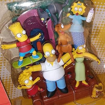 Amazon.co.jp: シンプソンズ カウチギャグ フィギュア マクファーレン
